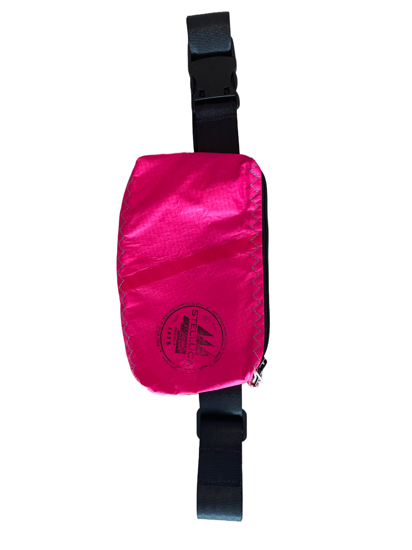 Blue & Hot Pink Belt Bag