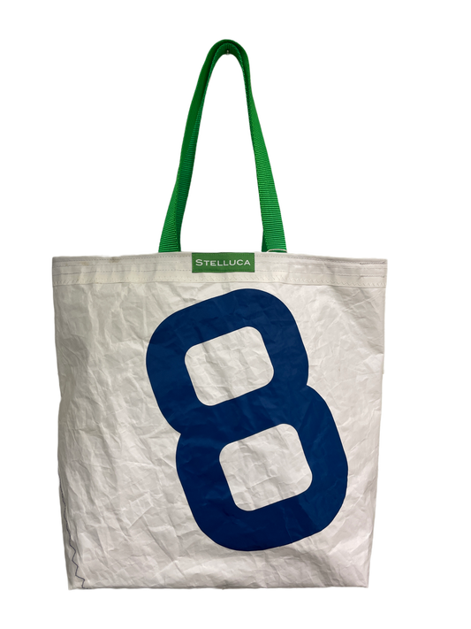 Blue Grocery Tote #8