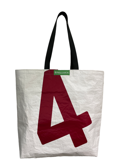 Red Grocery Tote #4