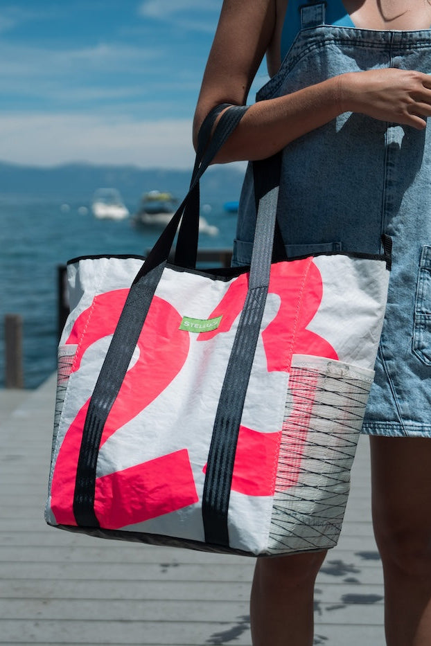 Custom Beach Tote – Stelluca Upcycled Bags