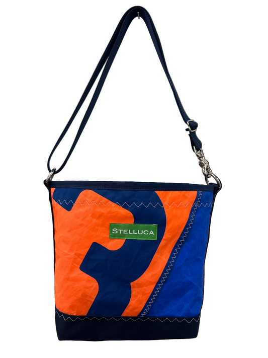 Blue & Orange Crossbody Medium #3