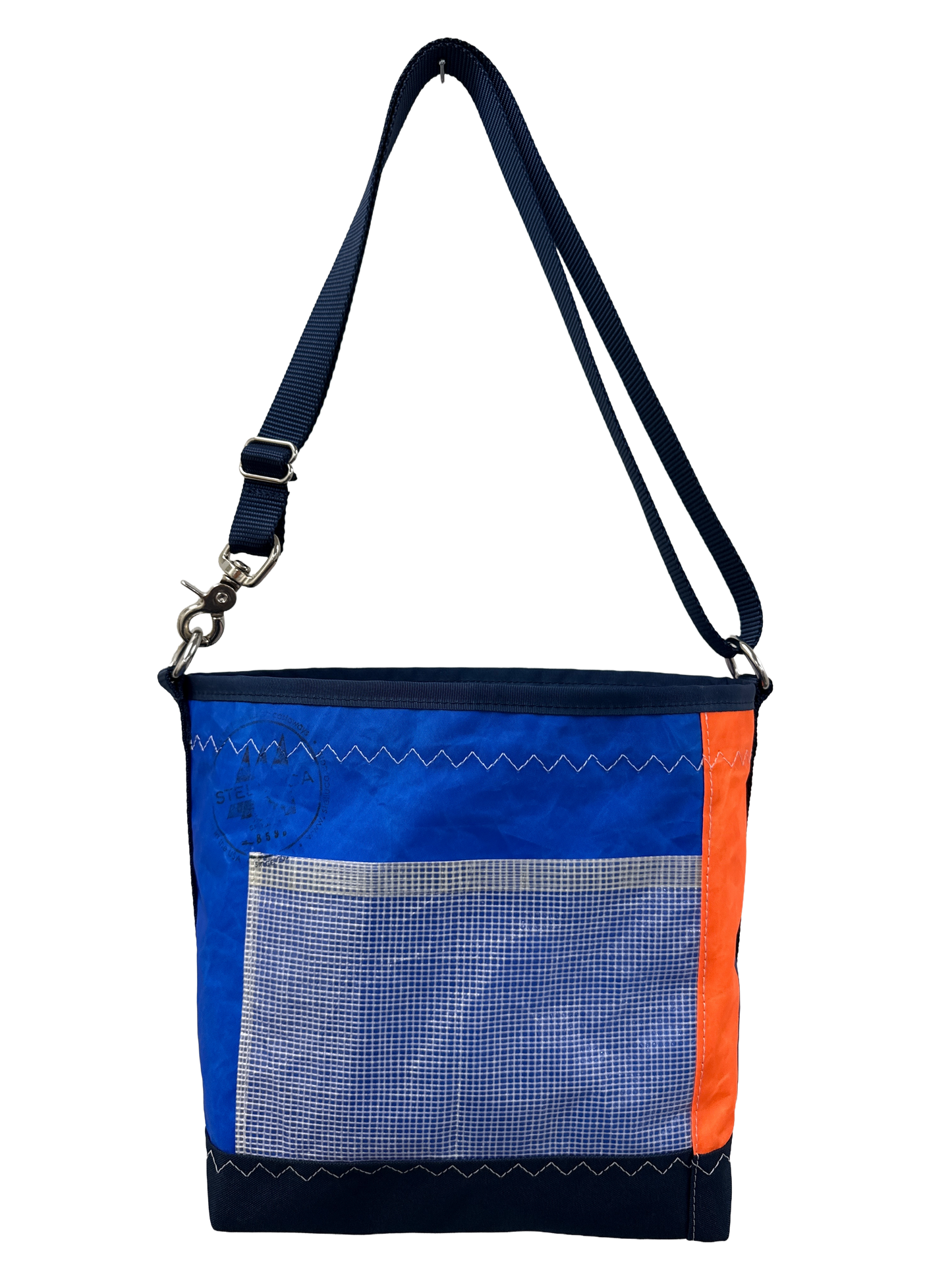Blue & Orange Crossbody Medium #3