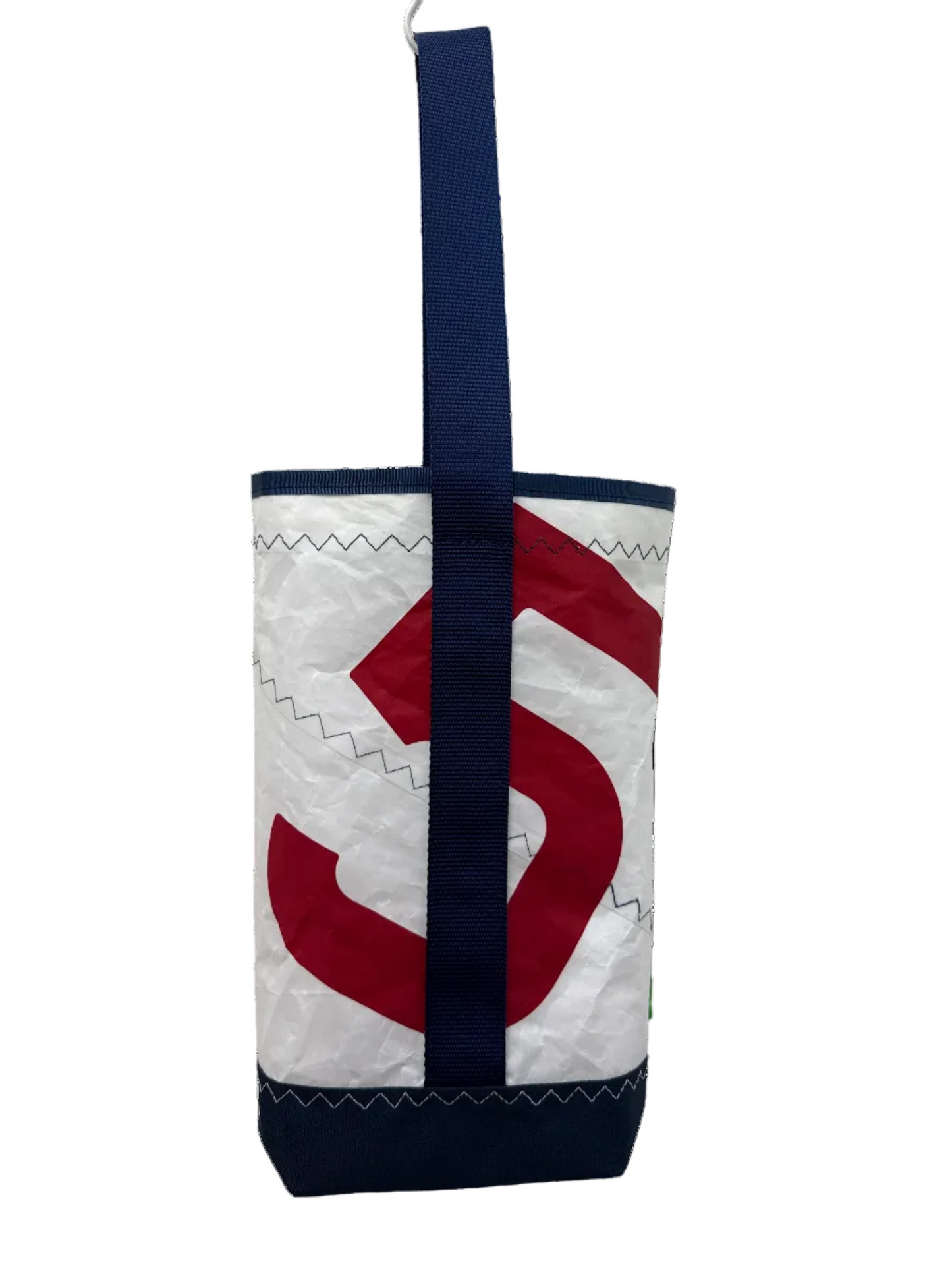 Navy/Red Wine Tote #5