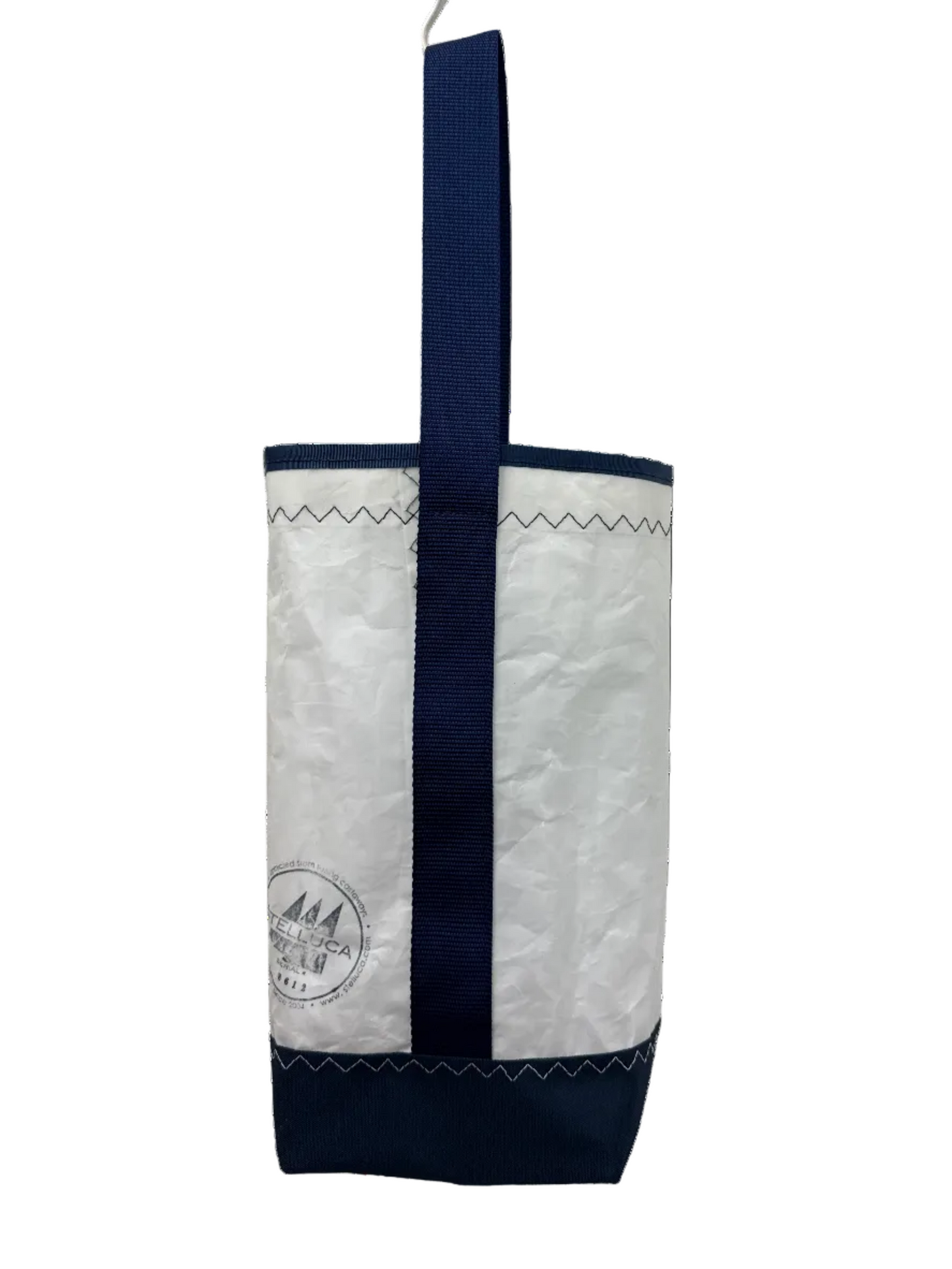 Navy/Red Wine Tote #5