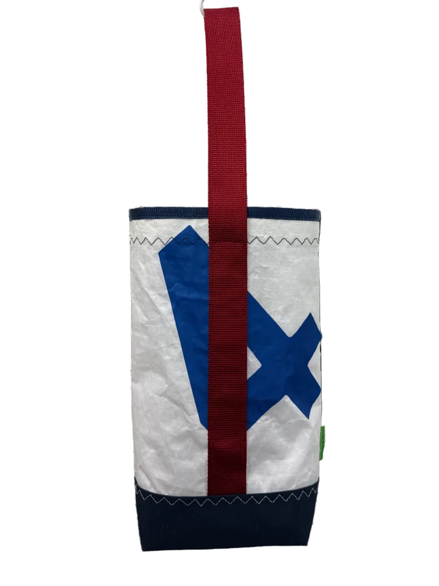 Navy/Red Wine Tote #4