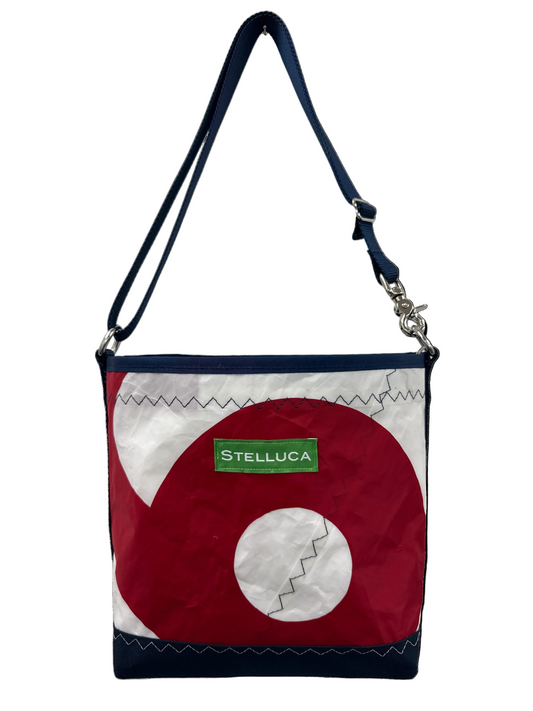 Red & Navy Crossbody Medium