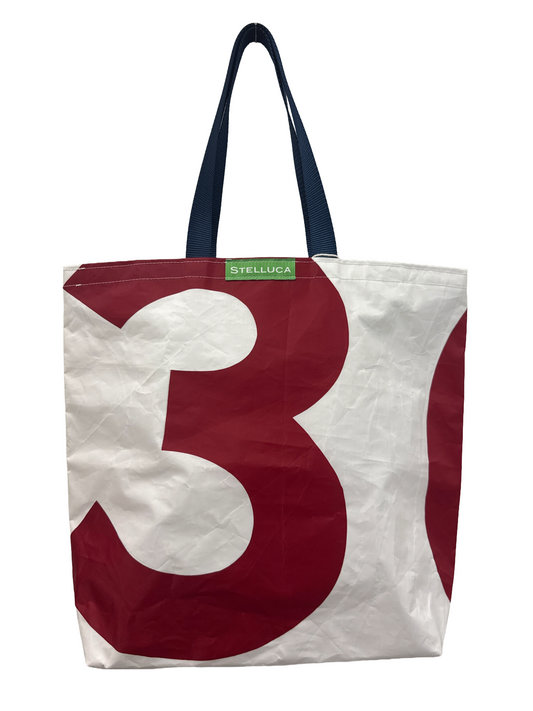 Red Grocery Tote #36