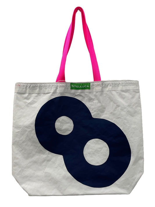 Navy Grocery Tote #8