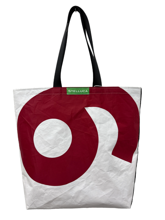 Red Grocery Tote #6