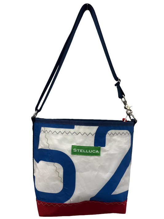Blue and Red Crossbody Medium