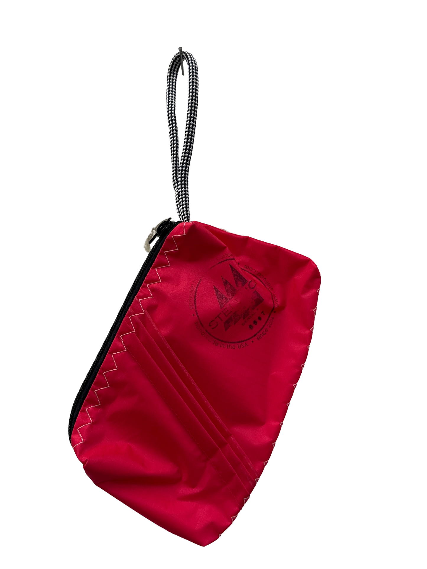 Red & White Clutch