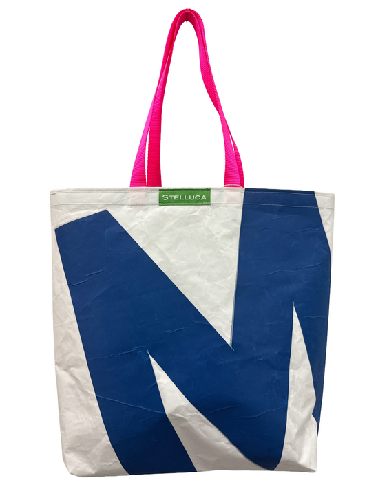 Blue M Grocery Tote