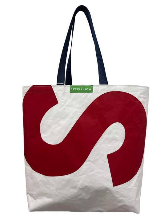 Red S Grocery Tote