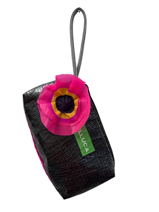 Magenta Spinnaker Clutch